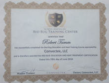 Bed Bugs st petersburg- Equipment Certification